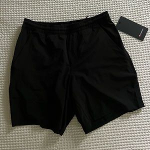 Lululemon mens pace breaker short 7” black